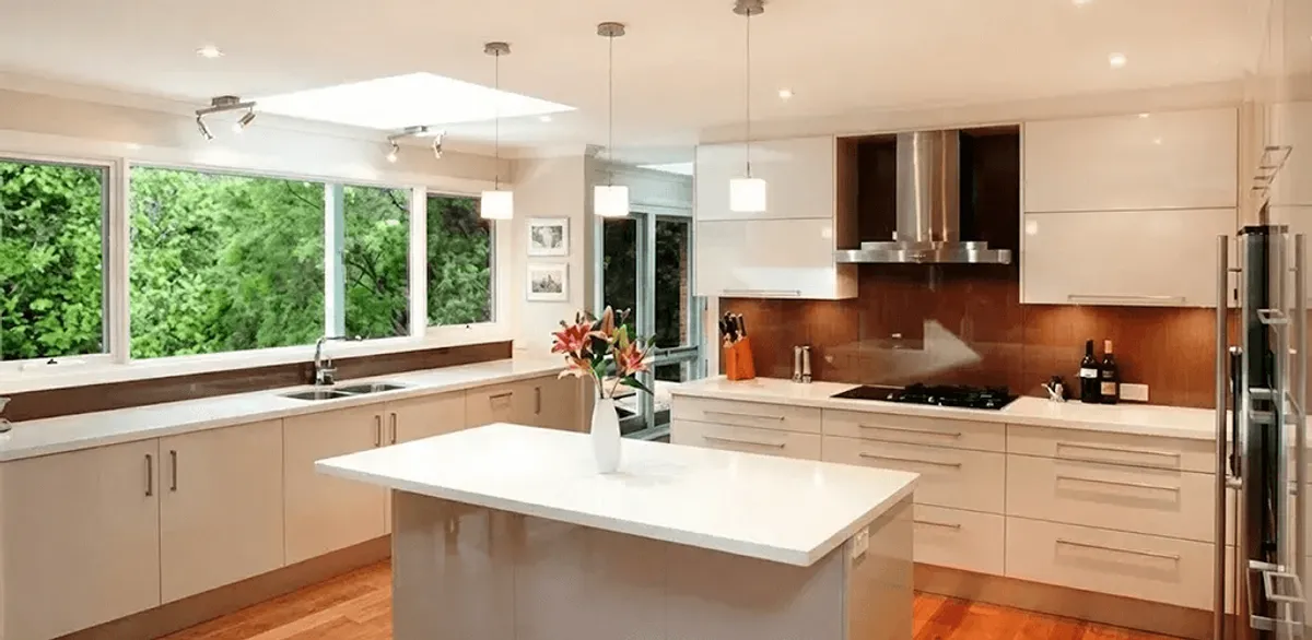 Kitchen cabinet refacing and remodel results in a modern kitchen in Gilbert, AZ