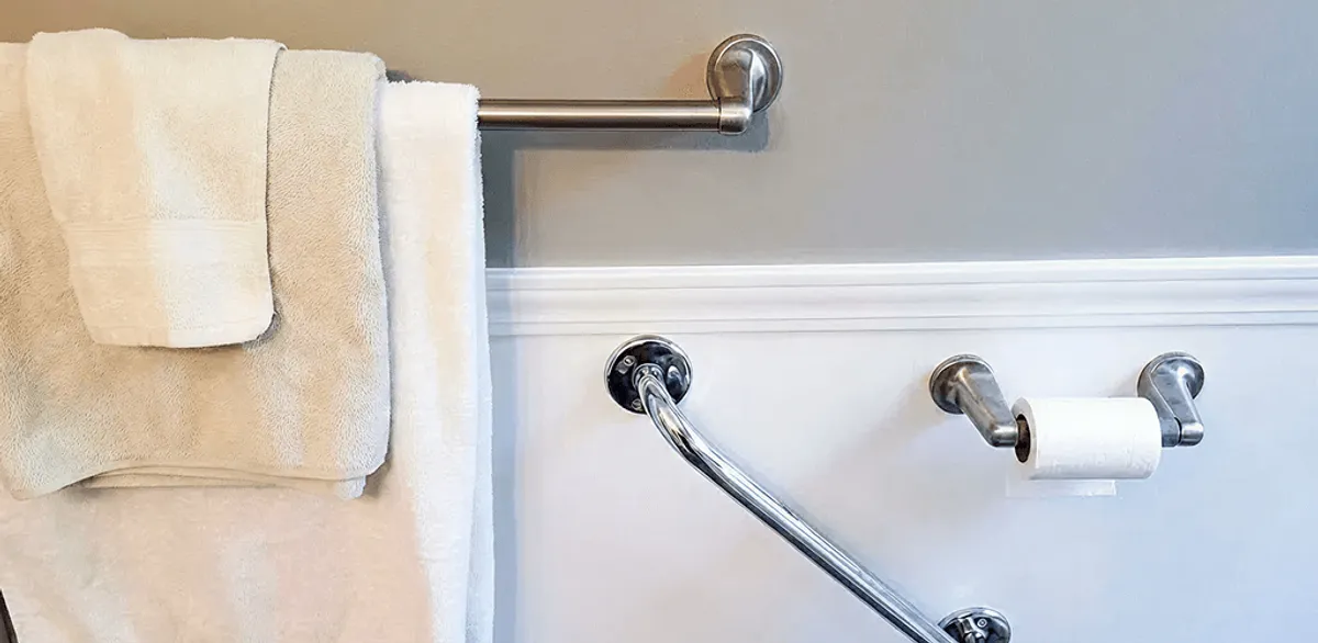 Bathroom grab bar installation for safety and accessibility in Gilbert, AZ