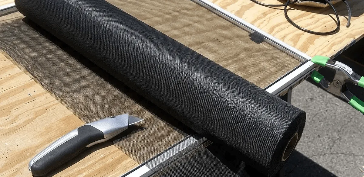Window screen replacement materials and tools for screen repair in Gilbert, AZ